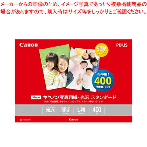 【まとめ買い10個セット品】写真用光沢紙 スタンダード L判 400枚 SD-201L400 1冊【ECJ】
