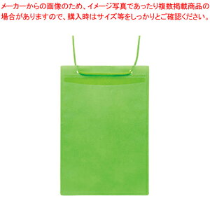 カラーイベント吊り下げ名札 ハガキ用 50枚 緑 VN-8539-G ミドリ 1袋【ECJ】