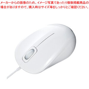 �u���[LED�}�E�X �L�� 3�{�^�� ���^ �É� �R�� MA-YBSK315W �z���C�g 1�yECJ�z