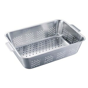 UK 18-8 野菜水切りバット 手付 6枚取【餃子水切り 野菜水切り 餃子野菜水切り器 業務用水切り】【ECJ】