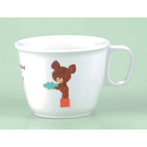 メラミン子供食器 くまのがっこう マグカップ M-555J【ECJ】