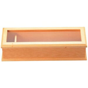 【まとめ買い10個セット品】 木製 はし箱(楊枝入付)W-604【ECJ】