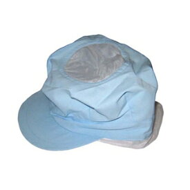 頭巾帽子 八角タイプ 9-1066 ブルー フリーサイズ【ECJ】
