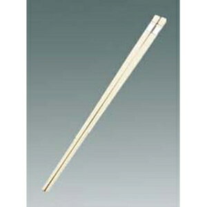 【まとめ買い10個セット品】 リサイクル箸 銀ホットスタンプ 25cm 白【ECJ】