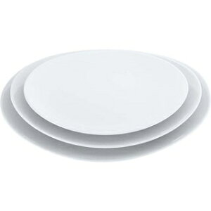磁器 中華・洋食兼用食器 白楕円皿 25cm【ECJ】