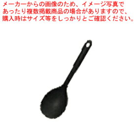 【まとめ買い10個セット品】ヴィヴ シリコン 抗菌 クッキングスプーン 72×265mm ブラック 60055【ECJ】