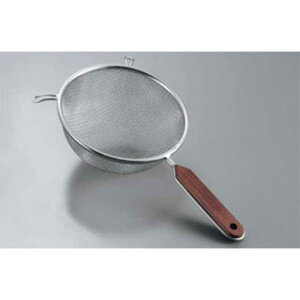 M ローズ柄 ストレーナー ダブル 18cm(7インチ)【人気 キッチン ストレーナー 濾し器 スープ漉し器 業務用 調理器具 使いやすい こし器 メッシュ】【ECJ】