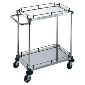 【サイドハンドル付2段 S-6-2-2GB-9】【厨房器具 製菓道具 飲食店】【ECJ】