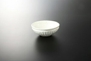 和食器 粉引削ぎ目 天目型小鉢 37K029-02 まごころ第37集 【キャンセル/返品不可】【ECJ】