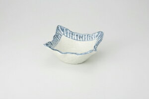 和食器 渕青一珍十草 荒渕角鉢 37K101-01 まごころ第37集 【キャンセル/返品不可】【ECJ】