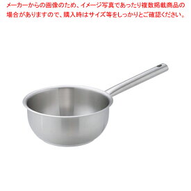 【まとめ買い10個セット品】ムラノ インダクション18-8ソテーパン (蓋無)18cm【 片手鍋 人気の鍋 使いやすい鍋 ランキング 煮物鍋】【ECJ】