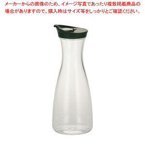 【まとめ買い10個セット品】アクリル ジュース&ウォーターボトル KY-338-BK ブラック【ウォーター カラフェ 日本酒 カラフェ ワイン 入れ 業務用ピッチャー デキャンタ 水 ボトル 冷酒 カラフ