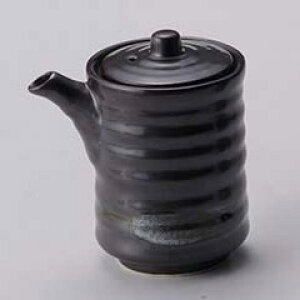 和食器 ト296-298 鉄結晶筒型汁次(大)【ECJ】