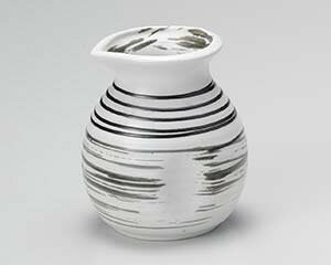 【まとめ買い10個セット品】和食器 ホ301-178 白うずラインそば徳利(大)【キャンセル/返品不可】【ECJ】