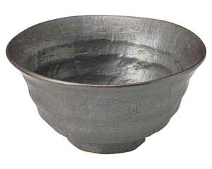 和食器 ト441-118 鉄結晶 ロクベ豆茶碗【ECJ】