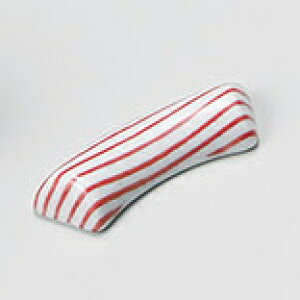 【まとめ買い10個セット品】和食器 ミ291-178 赤線扇 箸置き【ECJ】