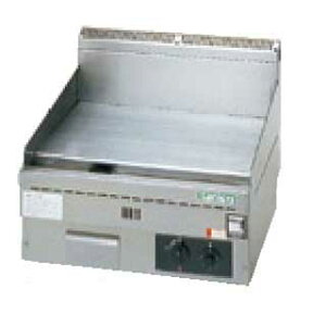 タニコー 卓上グリドル TGG-60N LPガス【業務用 お好み焼き機械 焼台 ガスグリドル 鉄板焼き器 鉄板焼き機】【メーカー直送/後払い決済不可】【ECJ】