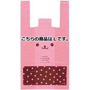 うさクマ レジ袋 L うさこ 2000枚 61-430-88-6【店舗什器 小物 ディスプレー ギフト ラッピング 包装紙 袋 消耗品 店舗備品】【ECJ】