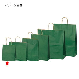 手提げ紙袋 グリーン 21×12×25cm 50枚【ラッピング用品 紙袋 手提げ紙袋（無地） カラー手提げ紙袋 グリーンHEIKO 紙袋 25チャームバッグ】【ラッピング用品 包装 ラッピング袋 紙袋 ペーパーバッグ 無地 手提げ袋 手提げ紙袋 消耗品 業務用】【ECJ】