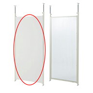 つっぱりパーティション(間仕切板りタイプ) 本体 W90cm ホワイト 61-355-2-3【オフィス家具 パーティショ…