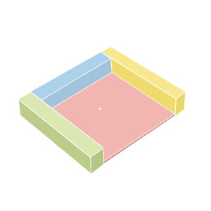 y܂Ƃߔ10Zbgiz nCO[hLbYR[i[ pXe TCY 61-374-2-1y[J[/ϕszyXܔi X܃CeA X܉zyECJz