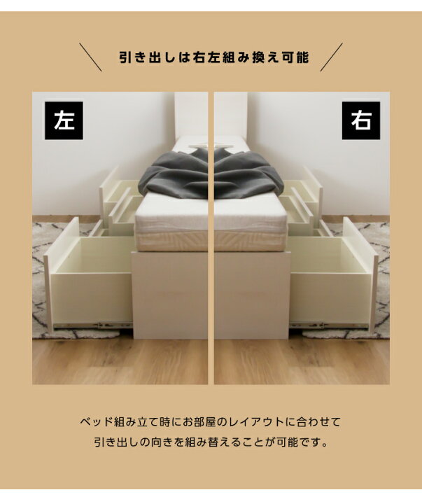 楽天市場】【ﾎﾟｲﾝﾄ5倍☆4月14日20時〜17日10時迄】ベッド シングル 