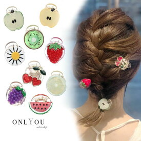 楽天市場 ヘアクリップ りんごの通販