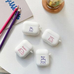 airpods �P�[�X �؍� airpods pro�P�[�X ������� ��2���� �P�[�X �J�o�[ airpods 2 3 ��3���� ��1���� ��2����Ή� rabbit bear ������ ����