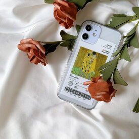 【ガラスフィルム付】 iphone15 ケース かわいい 可愛い 韓国 iphone14ケース iPhone13 ケース iPhoneseケース iPhoneケース iphone12 ケース おしゃれ Galaxy s24 s23 名画 絵画 デザイン 接吻 クリムト