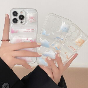 iphone14 ケース 韓国 かわいい iphone13 ケース iphone14pro iphone13 pro iphone12 mini ケース iphone11 アイフォン iPhone ケース iphonese ケース かわいい おしゃれ TPU 雲 クラウド クリア ダウン レディース ペ