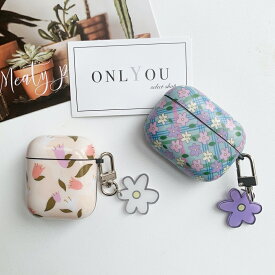 airpods ケース 韓国 airpods proケース おしゃれ 第2世代 ケース カバー airpods 2 3 第3世代 第1世代 第2世代対応 フラワー柄ケース プロ 花柄