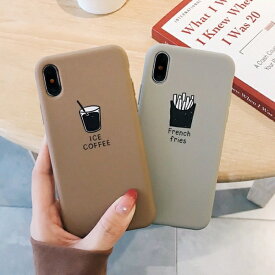 【ガラスフィルム付】 iphone15 ケース かわいい 可愛い 韓国 iphone14ケース iPhone13 ケース iPhoneseケース iPhoneケース iphone12 ケース おしゃれ 第3世代 コーヒー ポテト シンプルデザイン 個性的 おしゃれ