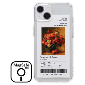 【ガラスフィルム付】 iphone15 ケース かわいい 可愛い 韓国 magsafe ケースiphone14ケース iPhone13 ケース 12 iPhoneseケース iPhoneケース iphone se マグセーフ 磁石 おしゃれ 絵画 アート ルノワール Bouquet of Roses