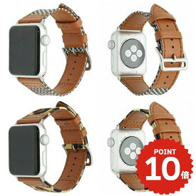 apple watch バンド レディース iwatch アップルウォッチ series 1 2 3 6 5 4 SE 38mm 40mm 42mm 44mm ベルト バンド 牛革 レザー レオパード チェック 韓国 かわいい 大人 お洒落
