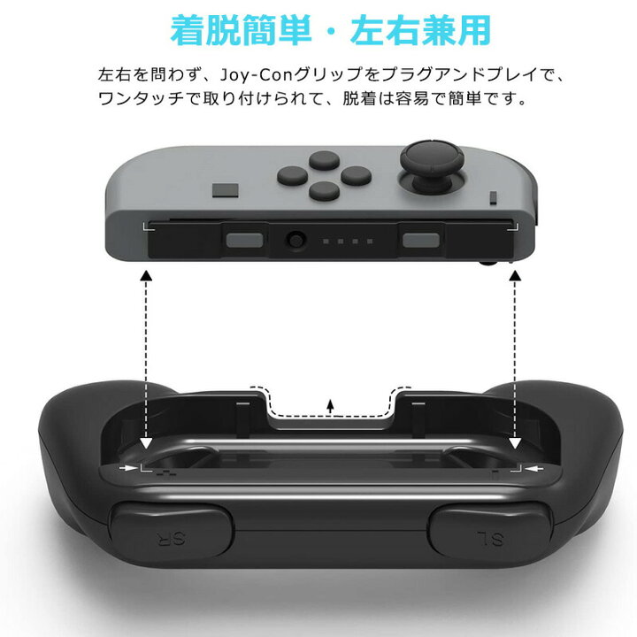 楽天市場】【高評価4.64点】ジョイコングリップ 2個セット Switch 有機 