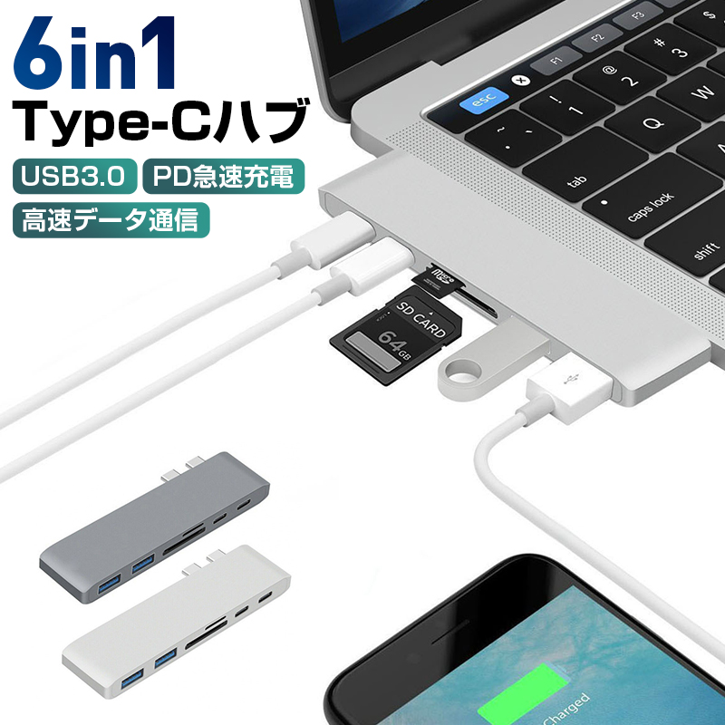 USB C Hub iMac SD/Micro Card Reader with HDMI 5 in 1 Multi Port Type C Adaptor and More USB C Devices. 2 USB 3.0 Ports for MacBook Thunderbolt 3 Type C Combo Hub 