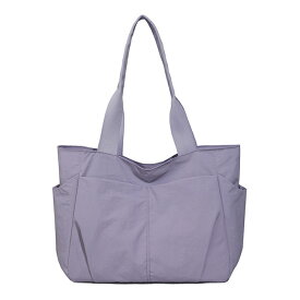 【クーポンで2,880円＆P2倍】トートバッグ レディース 軽量 ポケット多い a4 横 しっかり自立する ナイロンバッグ ファスナー付き トート 肩掛けバッグ 大きめ A4 軽い 大容量 ビジネス b5 女性 カバン 仕事 おしゃれ 通勤バッグ シンプル サブバッグ プレゼント ギフト
