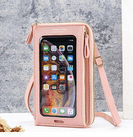 スマホショルダー 財布付き スマホポーチ レディース スマホポシェット 縦型 小さい バッグ 斜めがけ お財布ポシェット ポーチ ポシェット おしゃれ ミニバッグ ショルダー ミニポーチ クリスマスプレゼント 贈り物 20代 30代 40代 50代