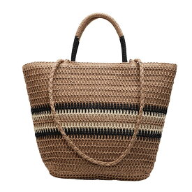 トートバッグ レディース 軽量 2way かごバッグ ストローバッグ トート 手提げ 2025 夏新品 かごバッグ ファスナー付き 大きめ 浴衣バッグ おしゃれ 夏カバン 女子 リゾートバッグ サマーバッグ カワイイ 軽い 衣替え 海 プール 夏祭り 盆踊り お盆