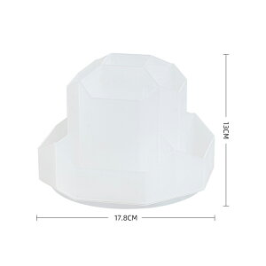 360°回転ペンホルダー ペン立て ペンスタンド ペン入れ 大容量 デスク収納 360度 回転 卓上 机上 文具 文房具 収納 小物収納 小物入れ 分類 デスク整理 仕切り ペンケース デスク オフィス 3colo