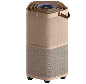 【新品】エレクトロラックス PureA9.2 空気清浄機 360度吸引 高性能フィルター ピュアセンス（モニター＆風量調整） アプリ制御可能 北欧デザイン 脱臭 43畳 花粉除去 静音 ウォルナットベージュ EP71-56WBA