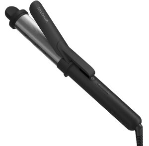 �y�V�i�zSALONIA �T���j�A �X���[�X�V���C�� �J�[���A�C���� �w�A�A�C���� �R�e 32mm SAL23106BK �u���b�N