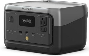 �y�V�i�zEcoFlow �|�[�^�u���d�� �����_�S ������ 1h�t���[�d RIVER 2 256Wh 5�N�ۏ� ���^ �~�d�r ���d�@ �|�[�^�u�� �o�b�e���[ �}���[�d �A�v���Ή� �Ԓ��� AC�o��300W �A�E�g�h�A �䕗 ��d �h�ЃO