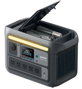 �y�V�i�zANKER Solix C800 Plus Portable Power Station A1754511 [�u���b�N]