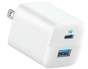 �y�V�i�z�A���J�[ Anker 323 Charger (33W) (USB PD�[�d�� USB-C USB-A 33W) �yPSE�Z�p��K��/USB PD�Ή�/�܂肽���ݎ��v���O�z (�z���C�g)(A2331N21)