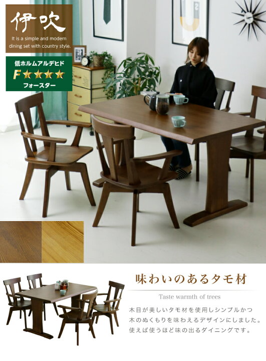 楽天市場】【ﾎﾟｲﾝﾄ5倍☆4月4日20時〜11日0時迄】ダイニングセット 