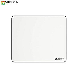 Glorious ゲーミングマウスパッド Glorious Mouse Pad WHITE Large 布製 ステッチ加工 サイズ28x33cm 【国内正規品】