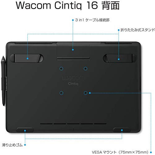 楽天市場】ワコム 液タブ 液晶ペンタブレット Wacom Cintiq 16 FHD