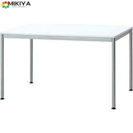 ナカバヤシ テーブル オフィスデスク パソコンデスク 120x75cm ホワイト HEM-1275W