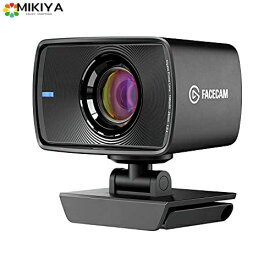 Elgato Facecam エルガト WEBカメラ Facecam 1080p60 フルHD ウェブカメラ SONY製センサーSTARVIS?搭載 ビデオ会議/ゲーミング/ストリーム向け Zoom/Teams適用 PC/Mac対応 (ブラ